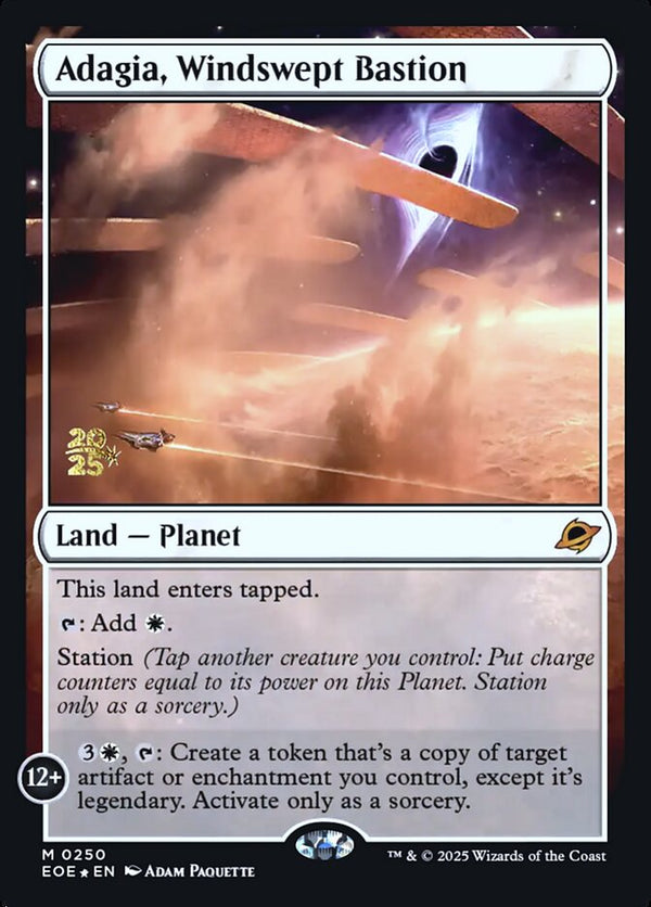 Adagia, Windswept Bastion - Magic: The Gathering