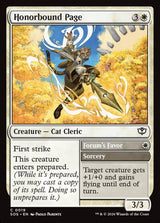 Honorbound Page - Magic: The Gathering