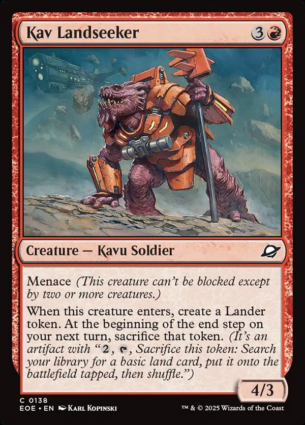 Kav Landseeker - Magic: The Gathering