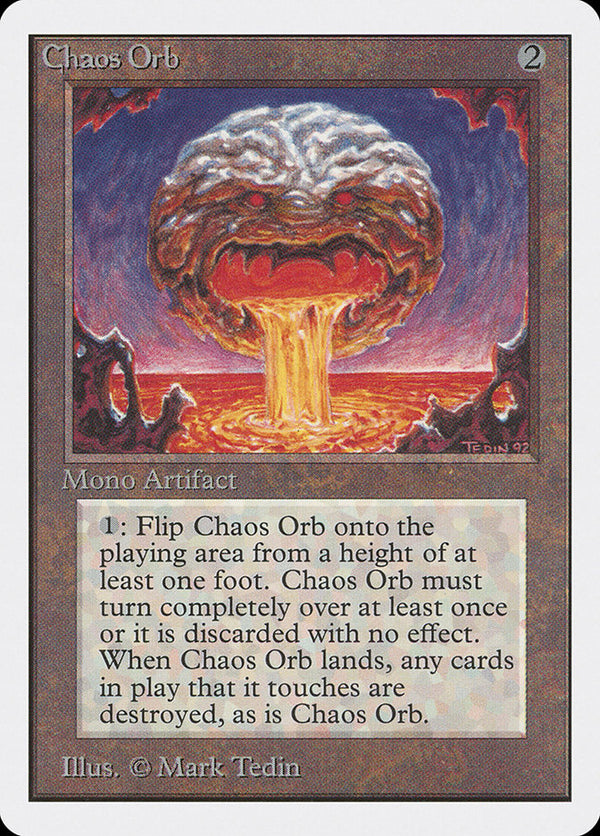 Chaos Orb - Magic: The Gathering