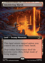 Smoldering Marsh (Extended Art) - Magic: The Gathering