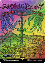 Shadow of the Enemy (Borderless Poster) (Serial Numbered) - Magic: The Gathering