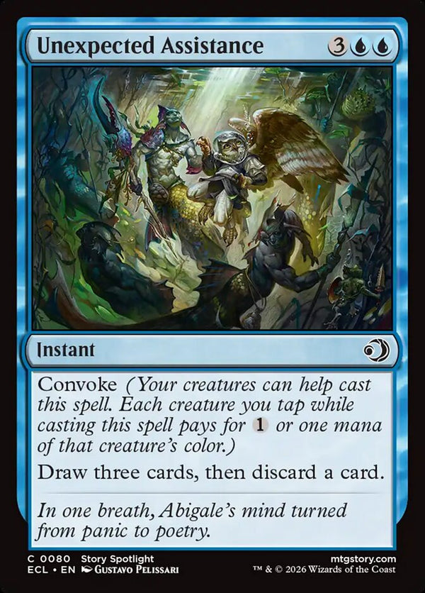 Unexpected Assistance - Magic: The Gathering