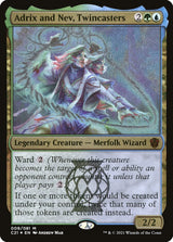 Adrix and Nev, Twincasters (Display Commander) - Thick Stock - Magic: The Gathering