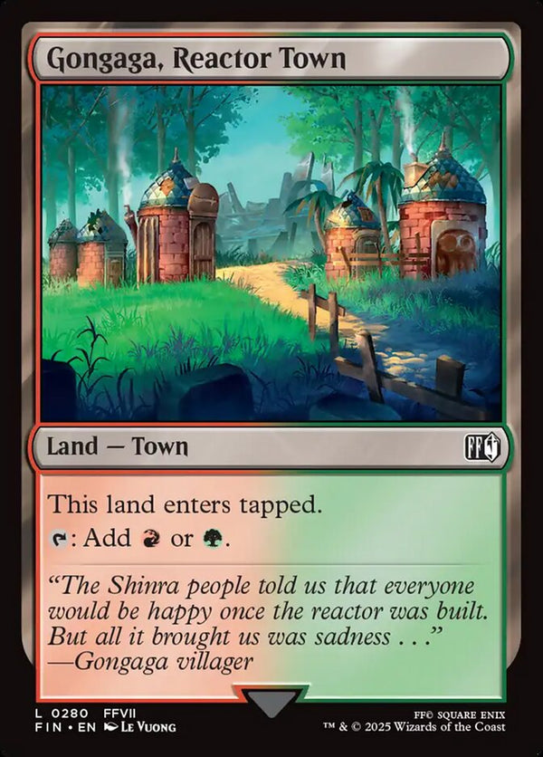 Gongaga, Reactor Town (FIN 280) - Magic: The Gathering