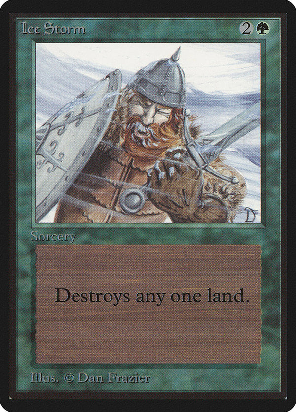 Ice Storm - Magic: The Gathering