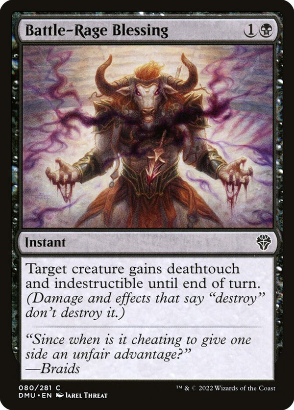 Battle-Rage Blessing - Magic: The Gathering