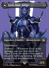 Cecil, Dark Knight (Borderless) (Surge Foil) - Magic: The Gathering