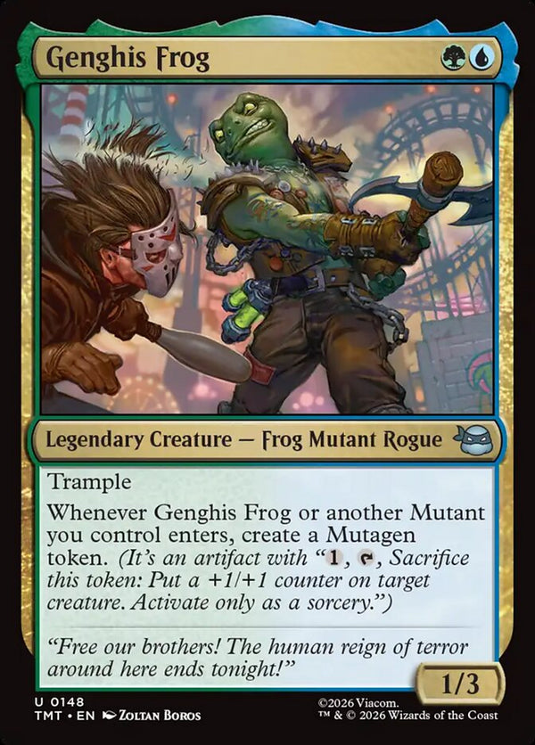 Genghis Frog - Magic: The Gathering