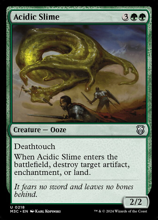Acidic Slime - Magic: The Gathering