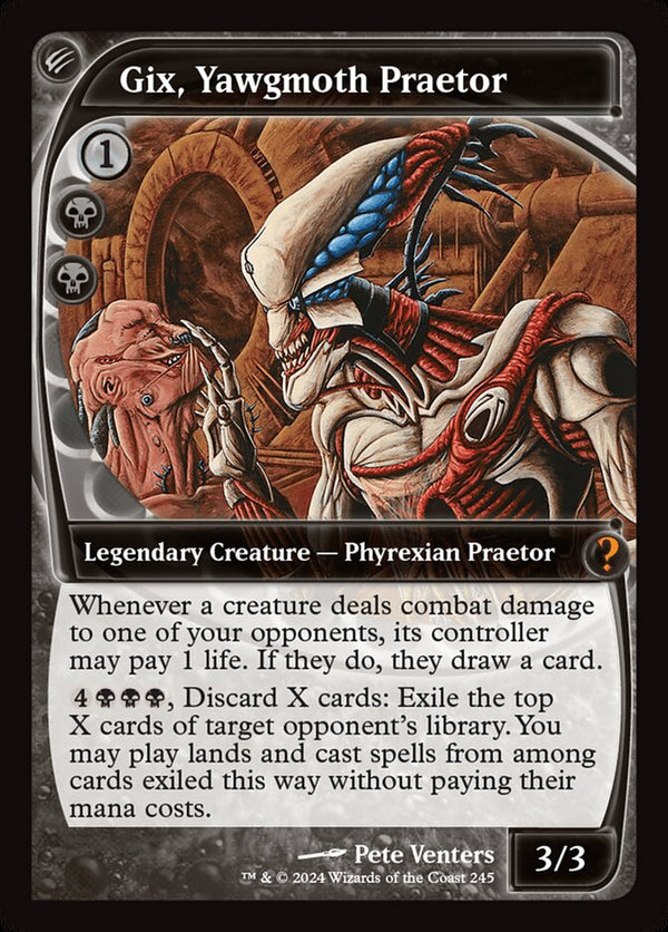 Gix, Yawgmoth Praetor (Future Sight) - Magic: The Gathering