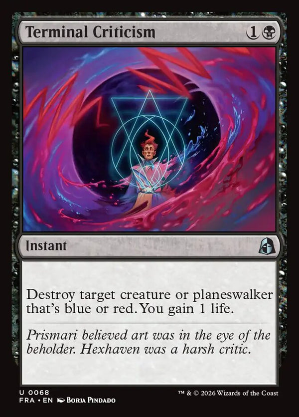 Terminal Criticism (FRA 68) - Magic: The Gathering