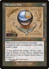 Mesmeric Orb (Schematic) (Serial Numbered) - Magic: The Gathering