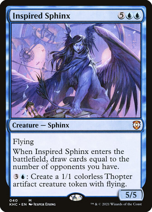 Inspired Sphinx - Magic: The Gathering