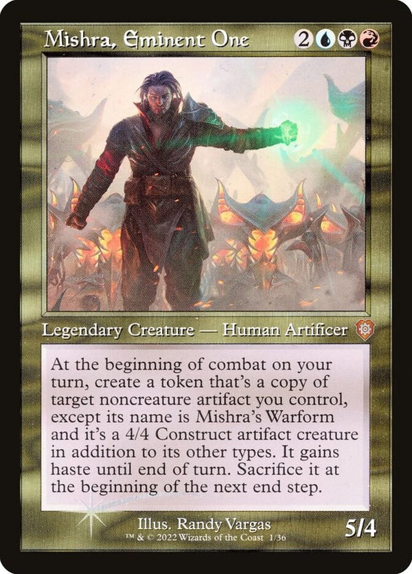 Mishra, Eminent One (Retro Frame) - Magic: The Gathering