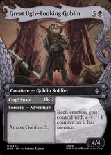 Great Ugly-Looking Goblin (Showcase) (HOB 223) - Magic: The Gathering