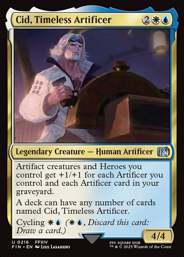 Cid, Timeless Artificer (0216) - Magic: The Gathering