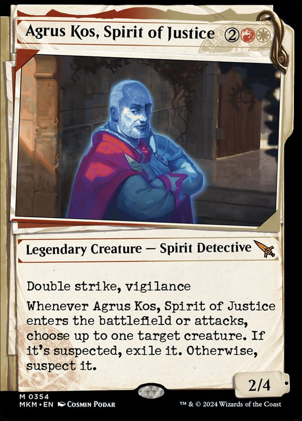 Agrus Kos, Spirit of Justice (Showcase) (MKM 354) - Magic: The Gathering
