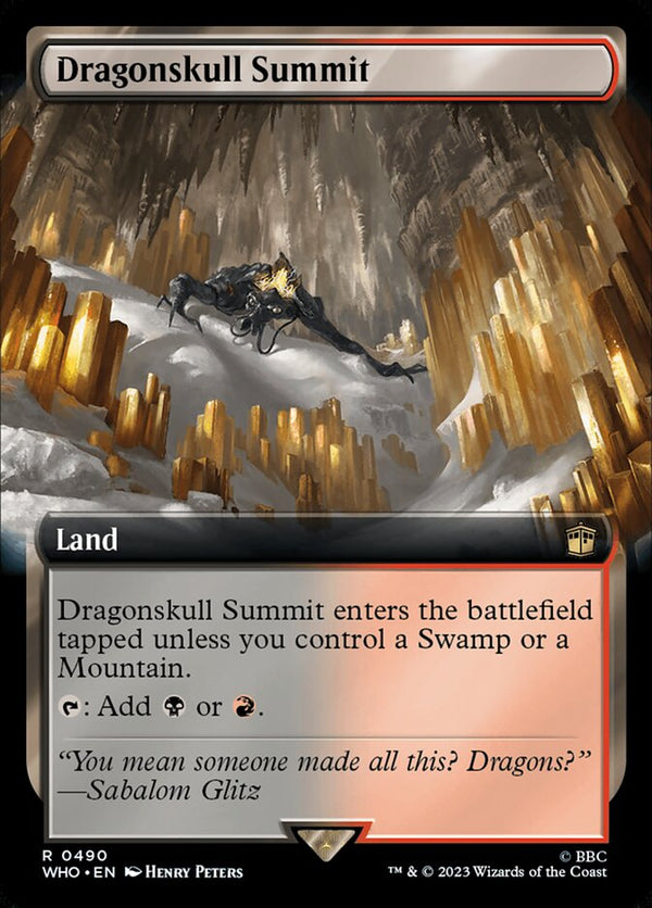 Dragonskull Summit (Extended Art) - Magic: The Gathering