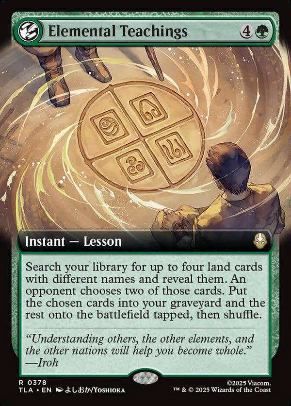 Elemental Teachings (Extended Art) - Magic: The Gathering