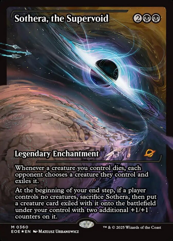 Sothera, the Supervoid (Showcase) - Magic: The Gathering