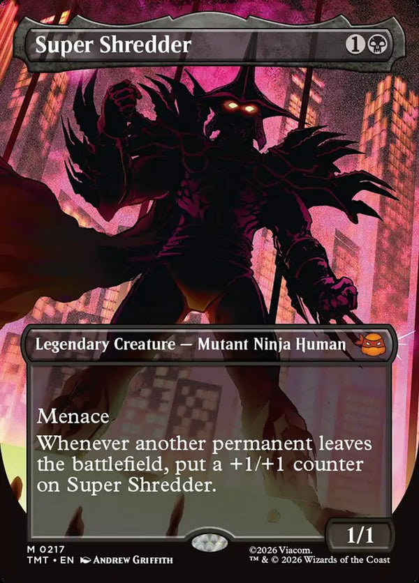 Super Shredder (Borderless) - Magic: The Gathering