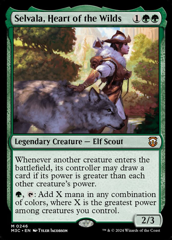 Selvala, Heart of the Wilds - Magic: The Gathering
