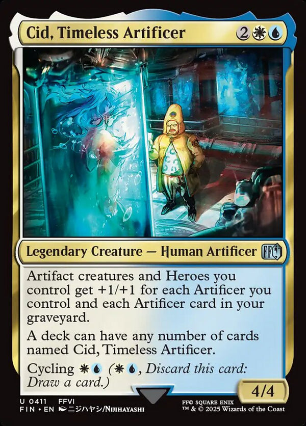 Cid, Timeless Artificer (0411) - Magic: The Gathering