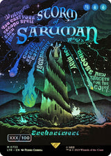 Storm of Saruman (Borderless Poster) (Serial Numbered) - Magic: The Gathering