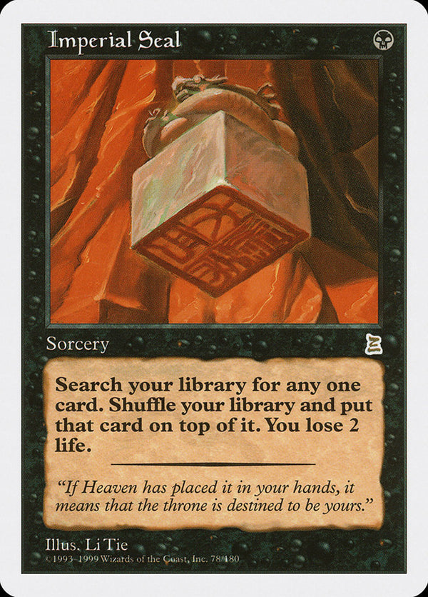 Imperial Seal - Magic: The Gathering