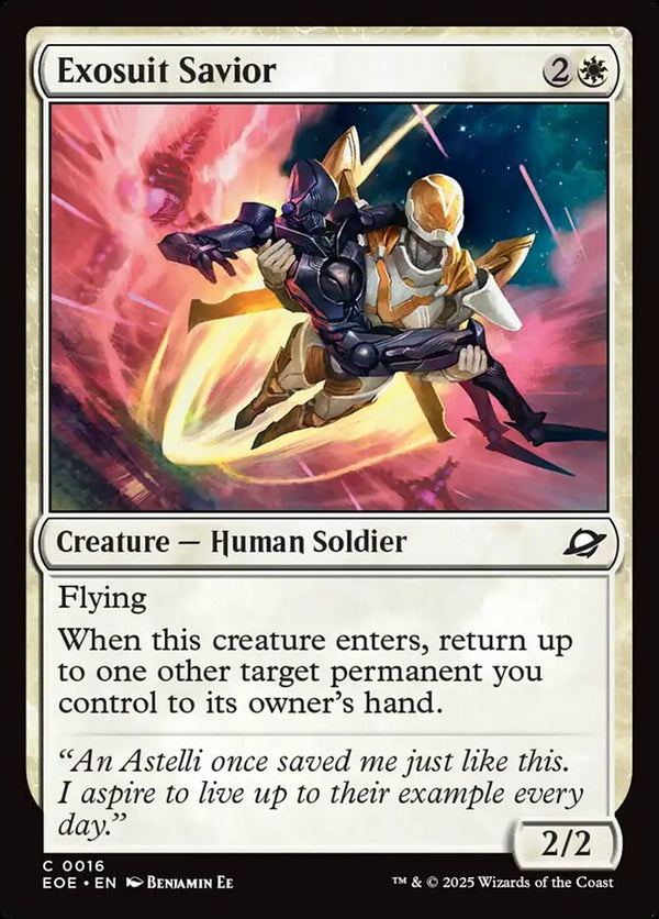 Exosuit Savior - Magic: The Gathering