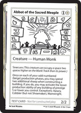 Abbot of the Sacred Meeple - Magic: The Gathering
