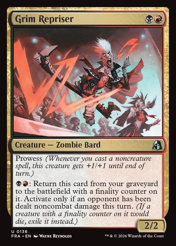 Grim Repriser (FRA 136) - Magic: The Gathering