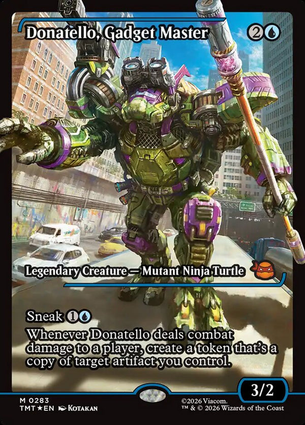 Donatello, Gadget Master (Showcase) - Magic: The Gathering