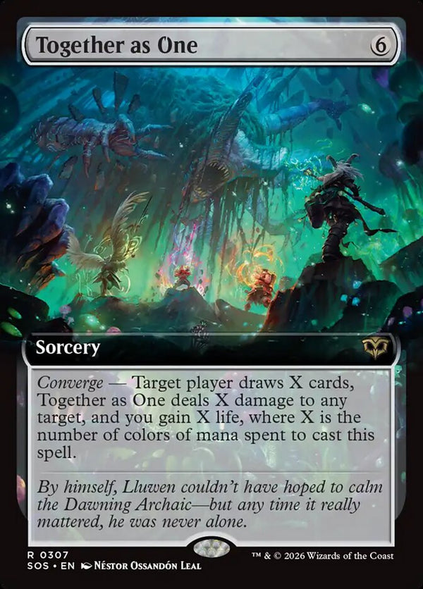 Together as One (Extended Art) - Magic: The Gathering