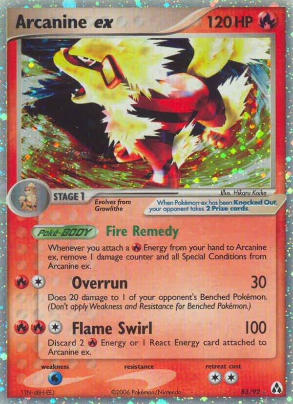Arcanine ex - Pokémon