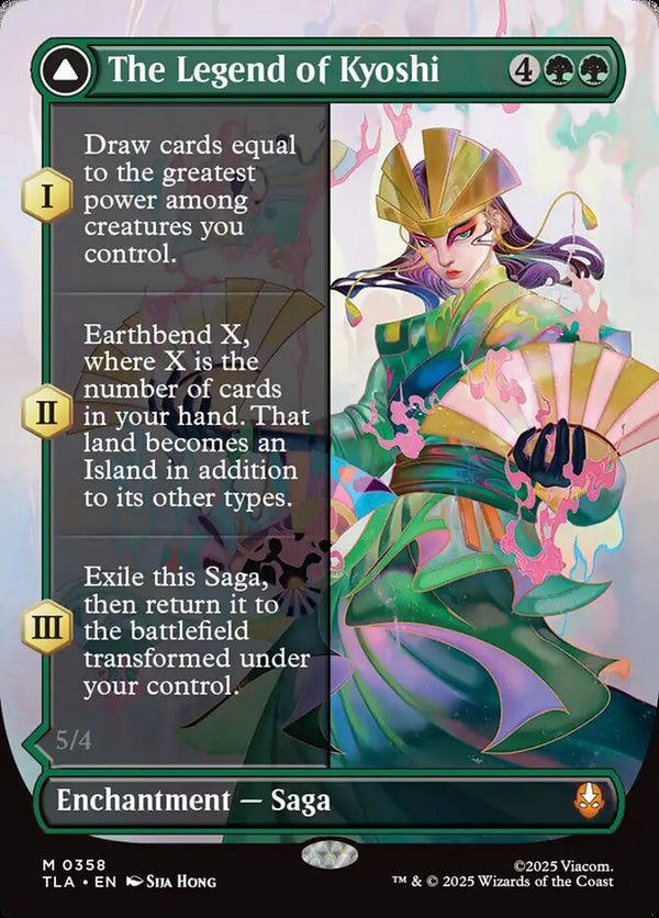 The Legend of Kyoshi (Borderless) - Magic: The Gathering