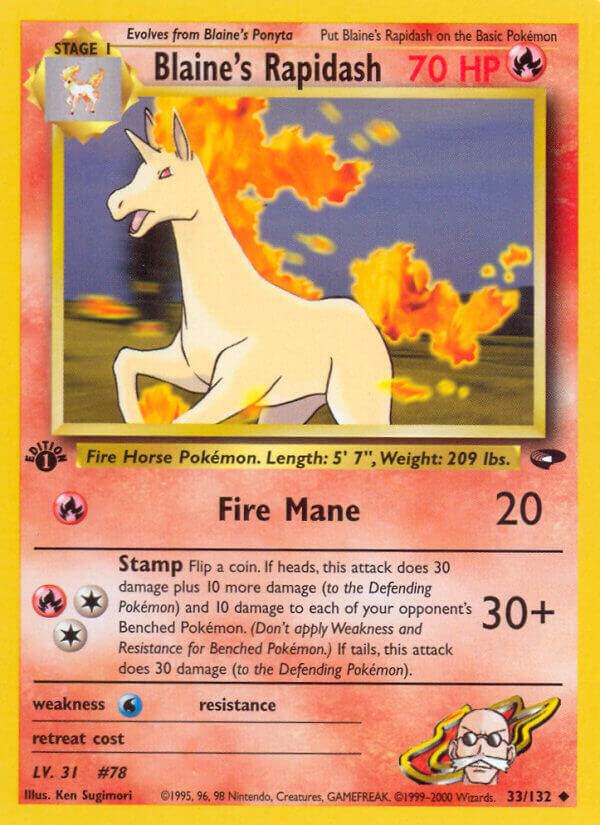 Blaine's Rapidash - Pokémon