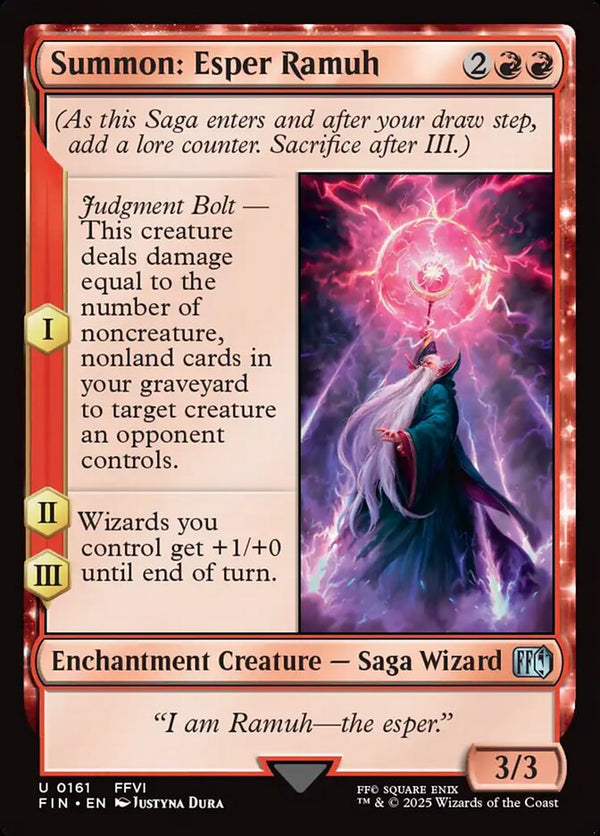 Summon: Esper Ramuh - Magic: The Gathering