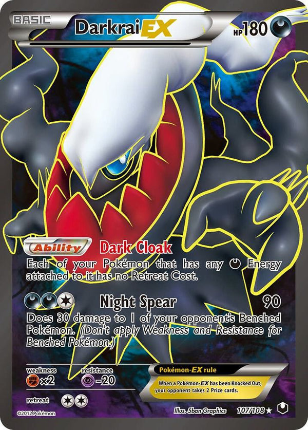 Darkrai EX (107 Full Art) - Pokémon
