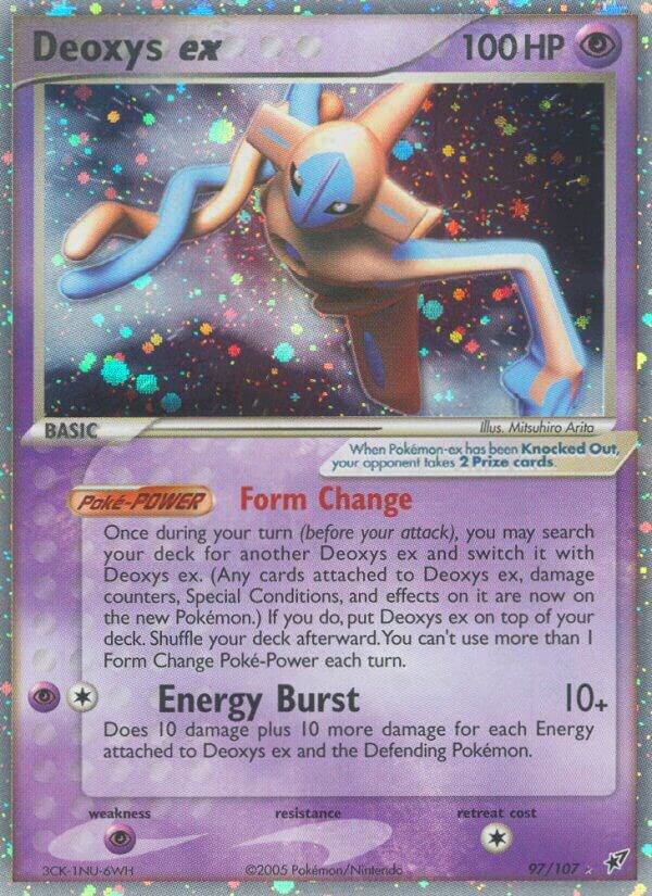 Deoxys ex (Normal Forme) - Pokémon