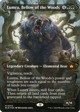 Lumra, Bellow of the Woods (Borderless) (Raised Foil) - Magic: The Gathering