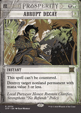 Abrupt Decay - Magic: The Gathering