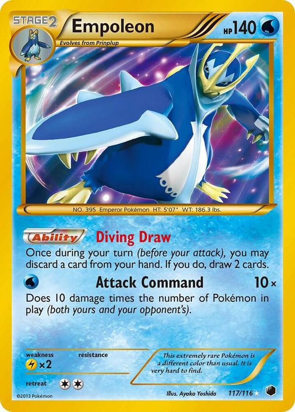 Empoleon (117 Secret Rare) - Pokémon