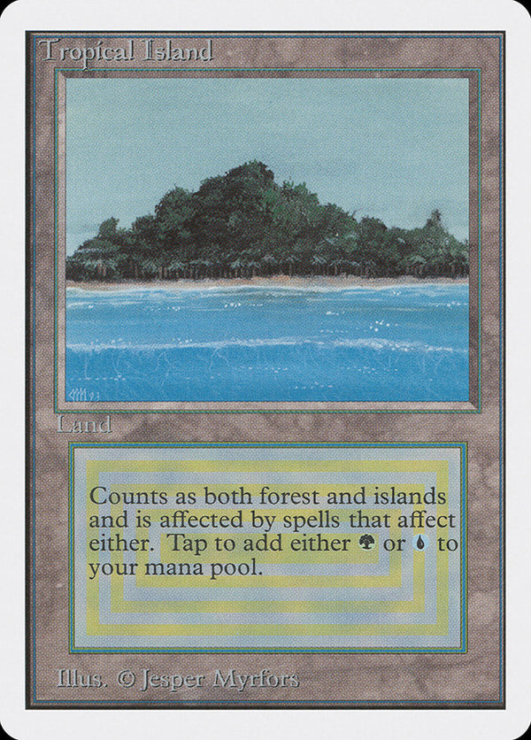 Tropical Island - Magic: The Gathering