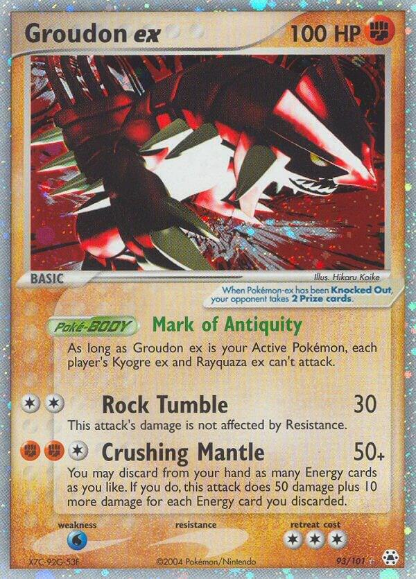 Groudon ex - Pokémon