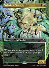 Solarium Sentry (Borderless) (FRA 376) - Magic: The Gathering