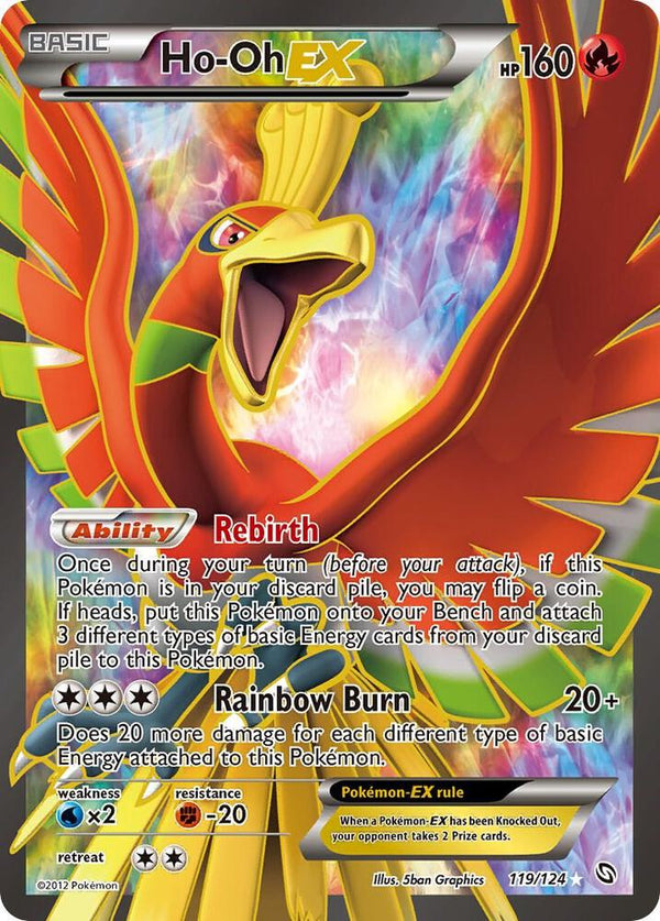 Ho-Oh Ex (119 Full Art) - Pokémon