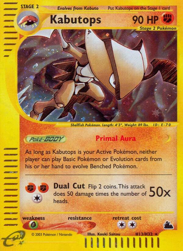 Kabutops (H13) - Pokémon