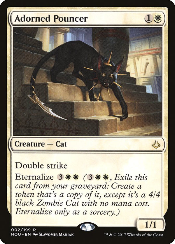 Adorned Pouncer - Magic: The Gathering